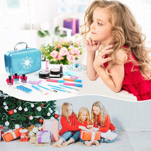 Load image into Gallery viewer, Wattne Kids Makeup Kit for Girl, 24 Pcs Washable Little Girls Makeup Kit Real Cosmetic Toy, Safe &amp; Non-Toxic Frozen Makeup Set, Toddler Makeup Set for 3-12 Year Old Girls Birthday Gift
